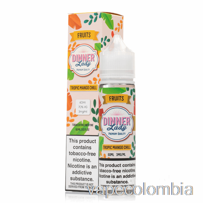 Vape Recargable Tropic Mango Chill - Vape Cena Dama - 60ml 0mg